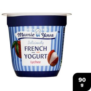 Mamie Yova French Lychee Yogurt 90 g (Cup)