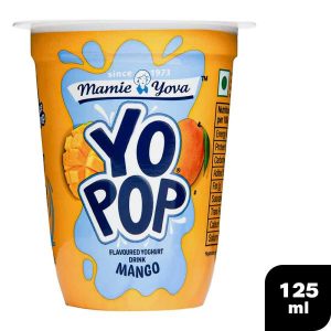Mamie Yova Yo Pop Mango Flavoured Yoghurt Drink 125 ml (Cup)