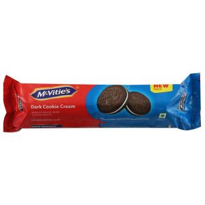 McVitie's Dark Cookies & Cream Biscuits 120 g