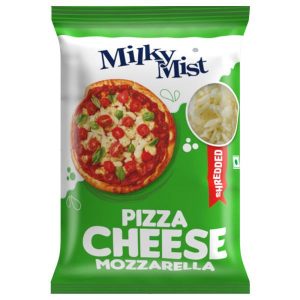 Milky Mist Mozzarella Shredded Pizza Cheese 200 g (Pack)