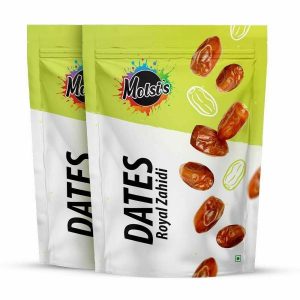 Molsi's Royal Zahidi Semi Dry Dates 500 g (Pack of 2)