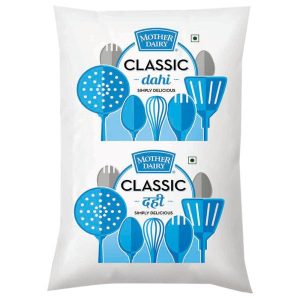 Mother Dairy Curd 1 kg (Pouch)