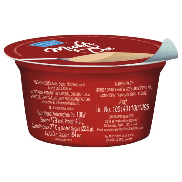 Mother Dairy Misti Doi 85 g (Cup) - Image 3