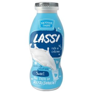 Mother Dairy Sweetened Lassi 200 ml (Bottle)