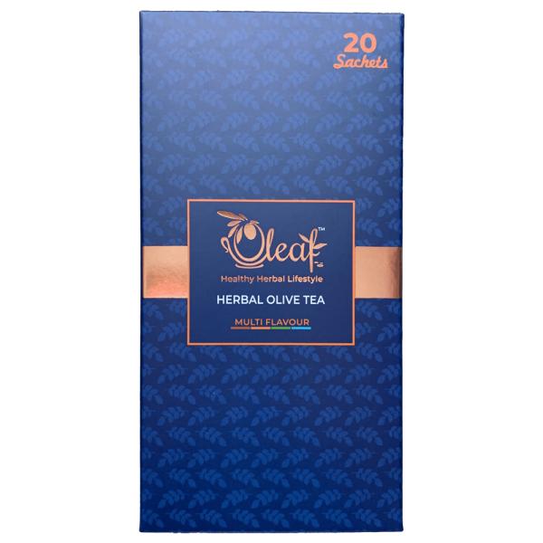 Oleaf Olive Leaf Multi flavour Herbal Tea 20 Pcs