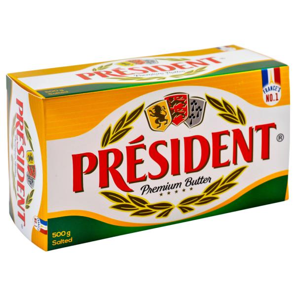 President Salted Butter 500 g (Carton) - Image 2