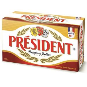 President Unsalted Butter 500 g (Carton)