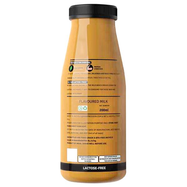 Raw Pressery Protein Cold Coffee Milkshake 200 ml (Bottle) - Image 3