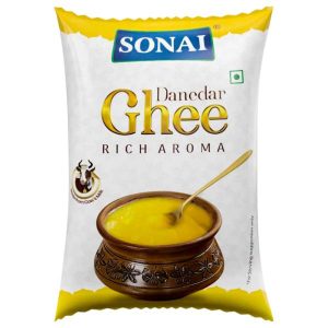 Sonai Rich Aroma Danedaar Ghee 1 L (Pouch)
