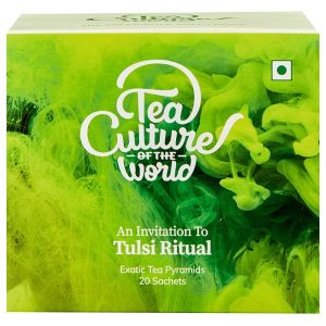 Tea Culture Of The World Tulsi Green Tea Bags 20 pcs
