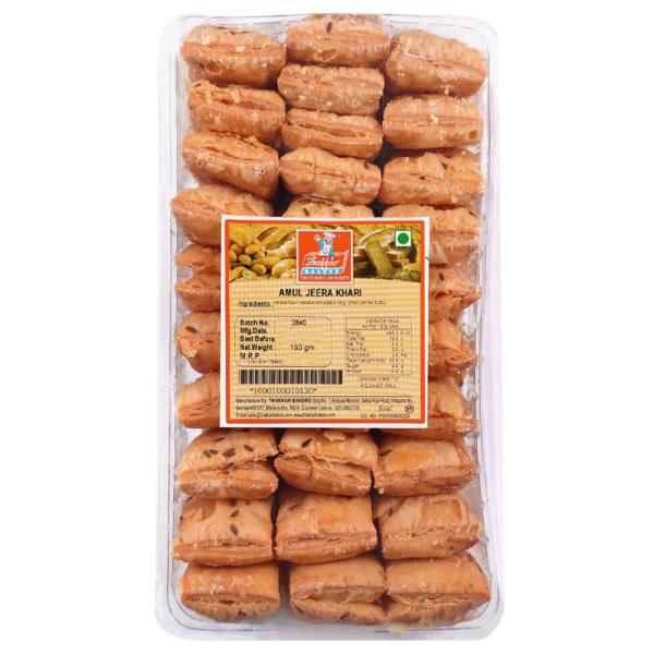 Thakkar Bakers Amul Jeera Khari 180 g