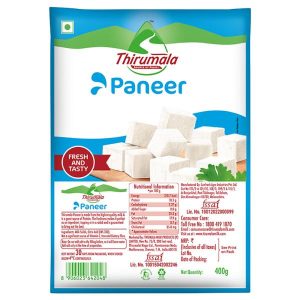 Thirumala Fresh Paneer 400 g (Pack)