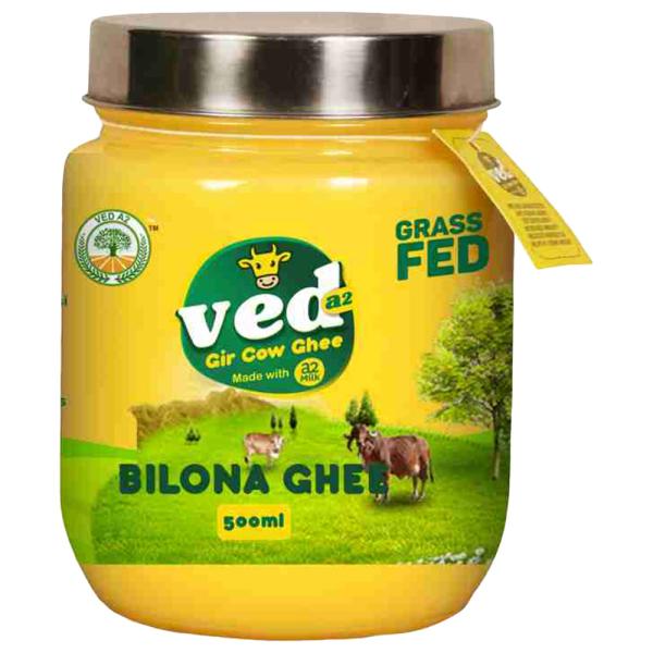 Ved A2 Gir Cow Ghee 500 ml (Jar)