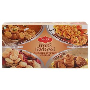 Bikaji Just Baked Assorted Dry Fruit Cookies 400 g