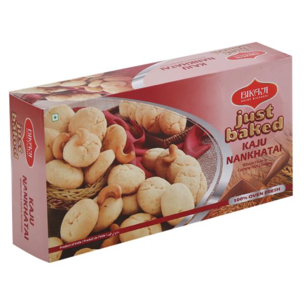 Bikaji Just Baked Kaju Nankhatai Cookies 300 g - Image 3
