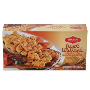 Bikaji Just Baked Kesar Pista Badam Cookies 400 g