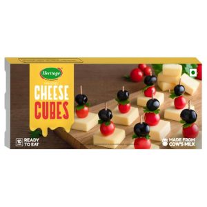 Heritage Cheese Cubes 200 g (Pack)