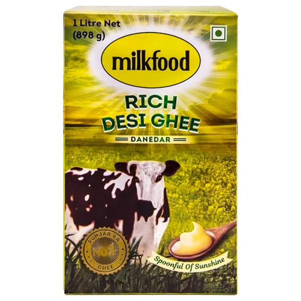 Milkfood Rich Desi Ghee 1 L (Carton) Basket Hunt