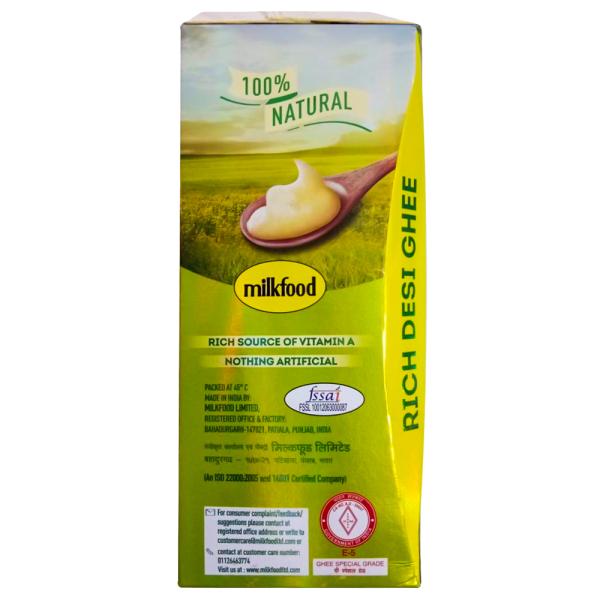 Milkfood Rich Desi Ghee 1 L (Carton) - Image 3