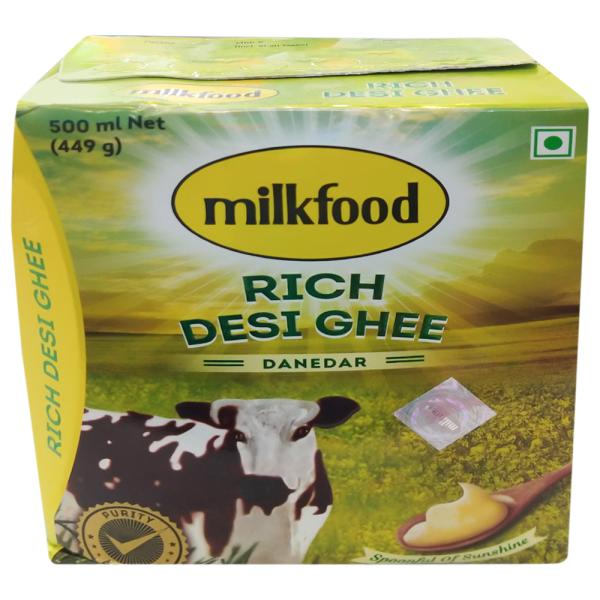 Milkfood Rich Desi Ghee 500 ml (Carton) - Image 2