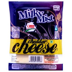 Milky Mist Cheddar Cheese 200 g (Pack)