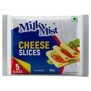 Milky Mist Cheese Slices 100 g (Pack)