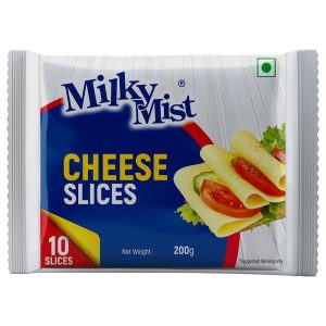 Milky Mist Cheese Slices 200 g (Pack)
