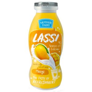Mother Dairy Mango Lassi 200 ml (Bottle)