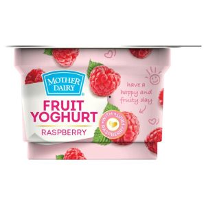 Mother Dairy Raspberry Yogurt 100 g (Cup)